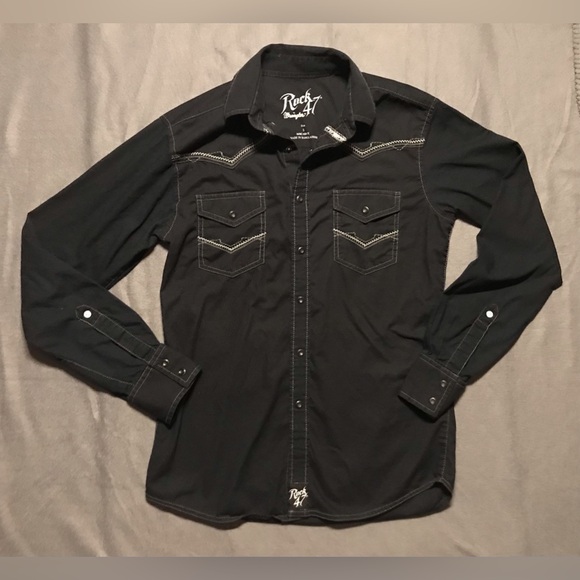 EUC Rock 47 by Wrangler Men’s Long Sleeve - Picture 6 of 16